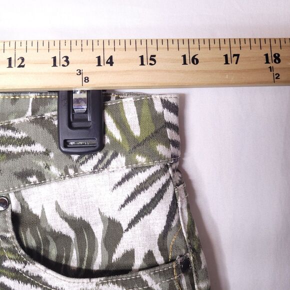 Tommy Bahama Jeans Womens 8 Safari Bliss High Rise Ankle Ella Twill Tea Leaf - Picture 10 of 15